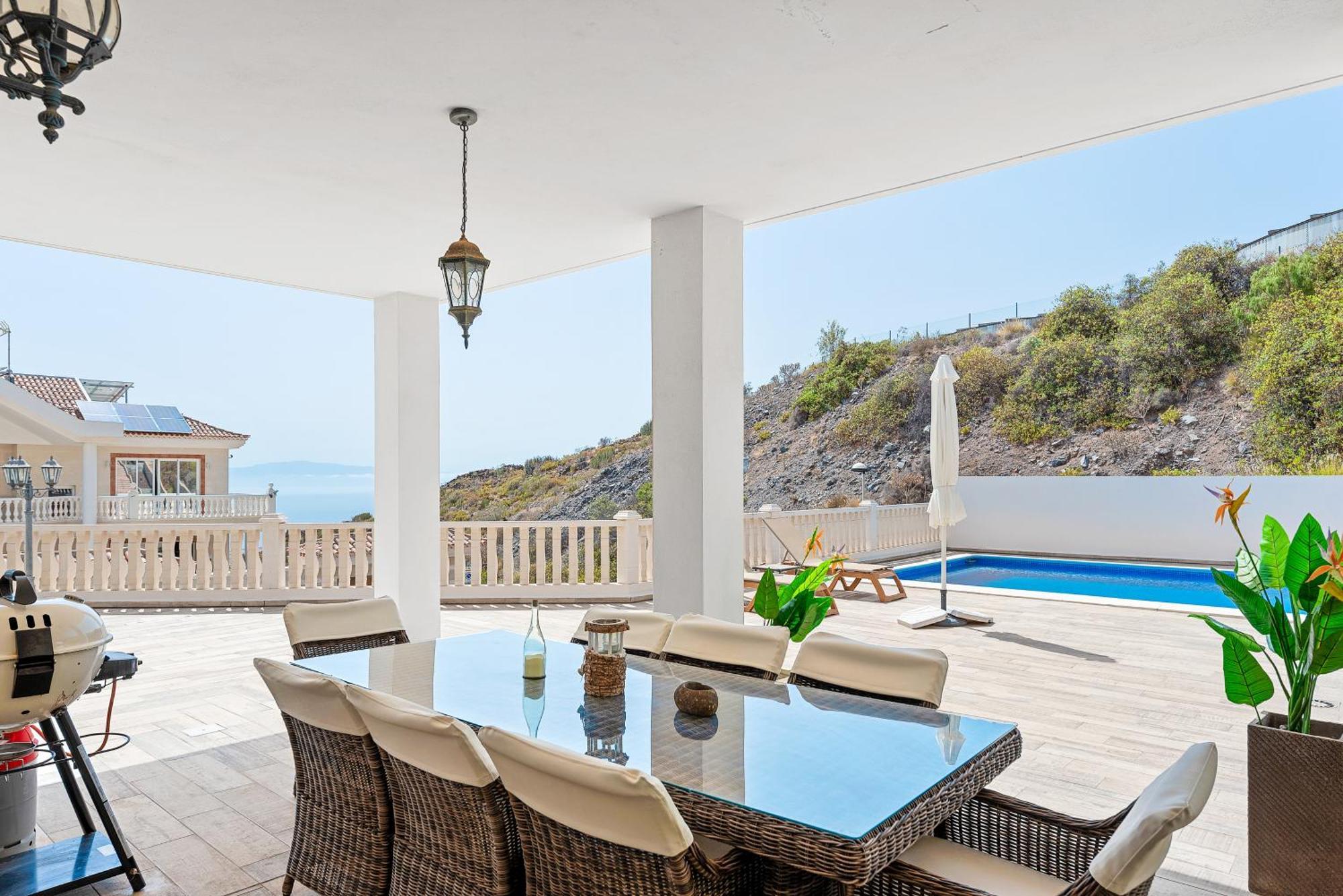 Villa Vista Bella Costa Adeje In Ruhiger Villengegend Mit Meerblick Exterior foto